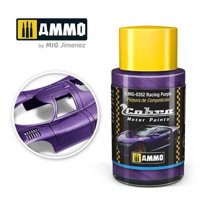 AMMO by Mig Jimenez A.MIG-0352 Cobra Motor Racing Purple Acrylic Paint