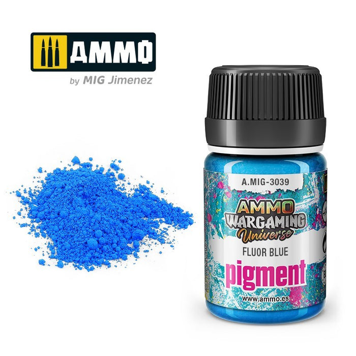 AMMO by Mig Jimenez A.MIG-3039 Pigment Fluor Blue