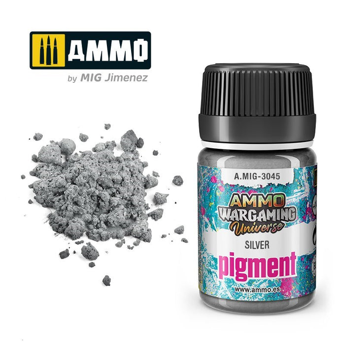 AMMO by Mig Jimenez A.MIG-3045 Pigment Silver