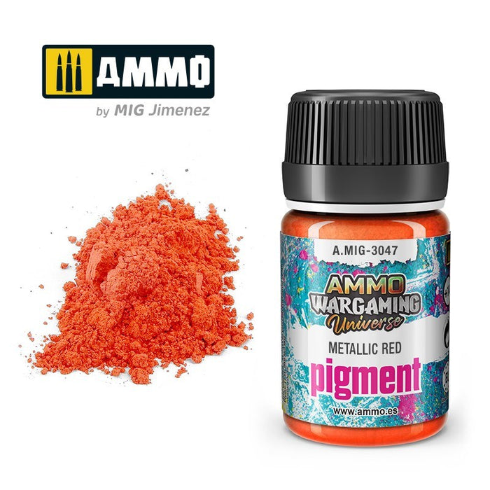 AMMO by Mig Jimenez A.MIG-3047 Pigment Metallic Red