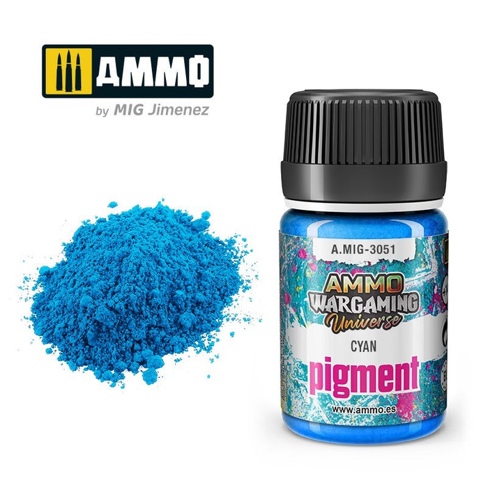 AMMO by Mig Jimenez A.MIG-3051 Pigment Cyan