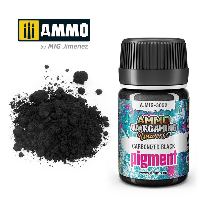 AMMO by Mig Jimenez A.MIG-3052 Pigment Carbonized Black