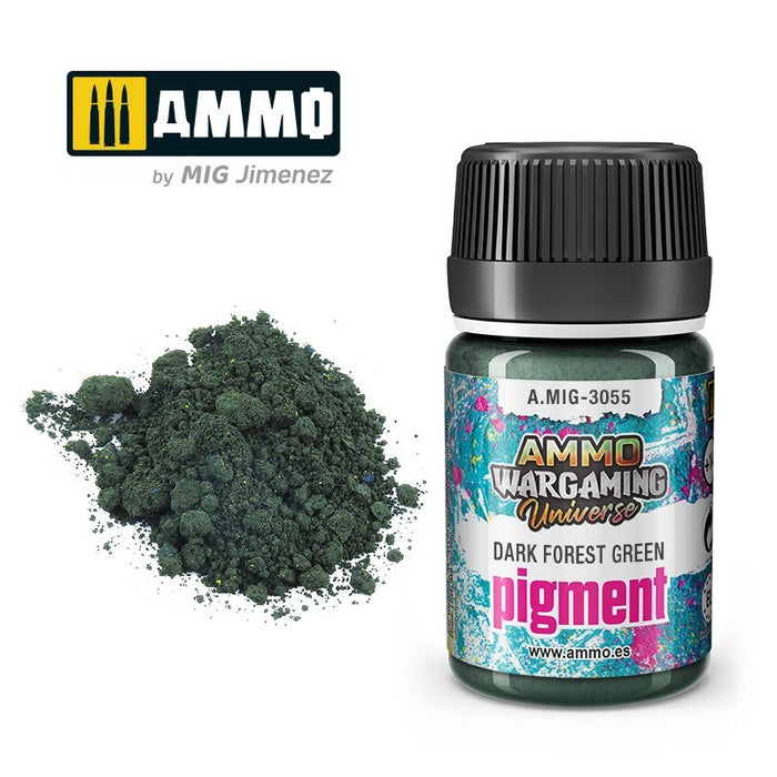 AMMO by Mig Jimenez A.MIG-3055 Pigment Dark Forest Green