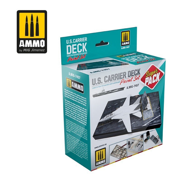 AMMO by Mig Jimenez A.MIG-7457 U.S. Carrier Deck Paint Set