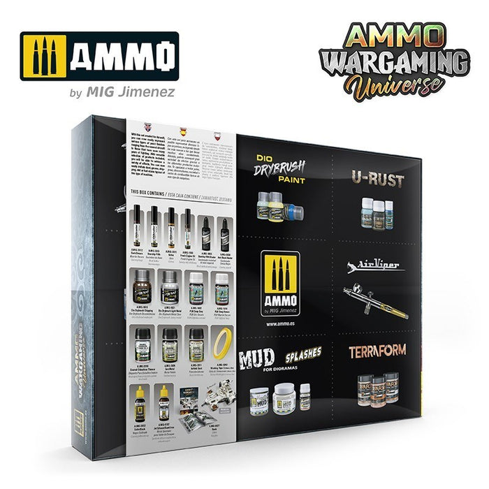 AMMO by Mig Jimenez A.MIG-7927 Wargamming Universe 08 Aircraft and Spaceship Weathering