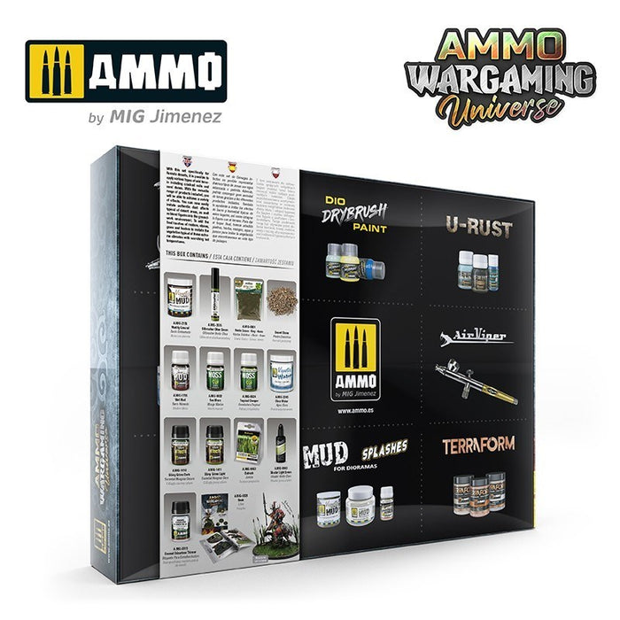 AMMO by Mig Jimenez A.MIG-7928 Wargamming Universe 09 Foul Swamps