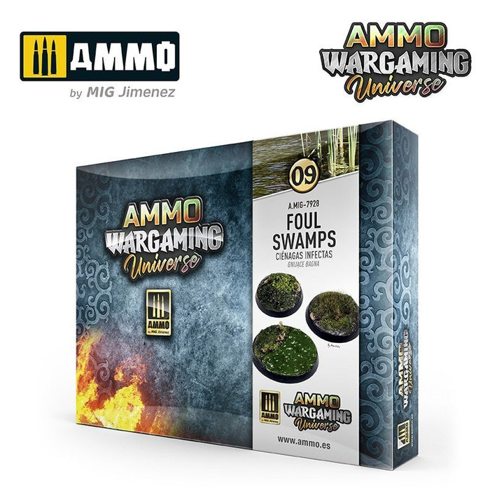 AMMO by Mig Jimenez A.MIG-7928 Wargamming Universe 09 Foul Swamps