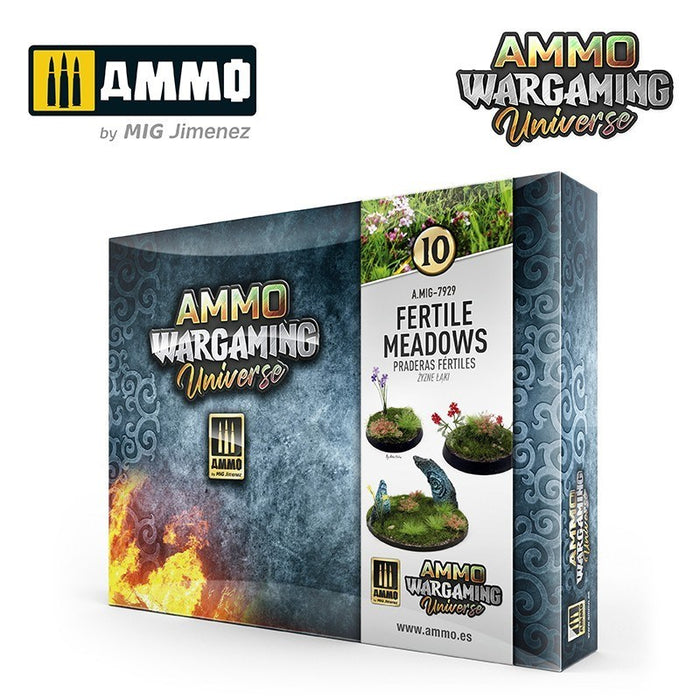 AMMO by Mig Jimenez A.MIG-7929 Wargamming Universe 10 Fertile Meadows