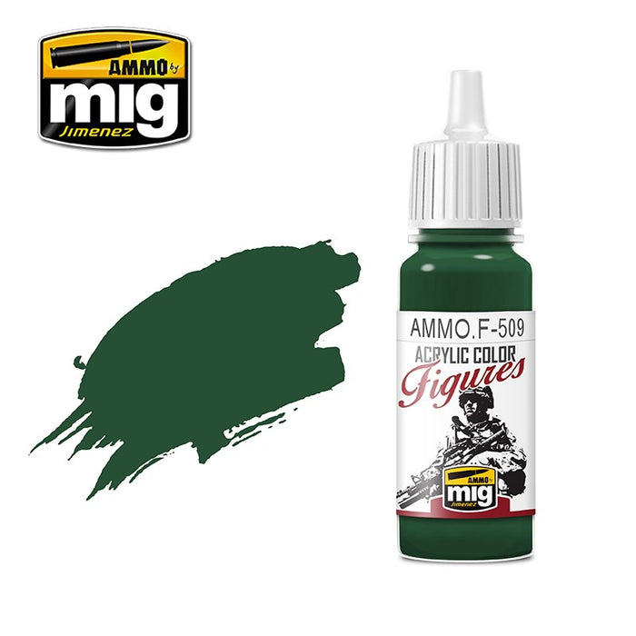 AMMO by Mig Jimenez AMMO.F-509  UNIFORM GREEN BASE FS-34128