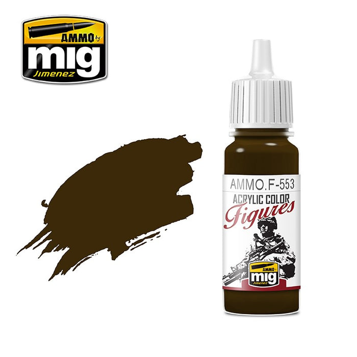 AMMO by Mig Jimenez F-553 BURNT BROWN RED