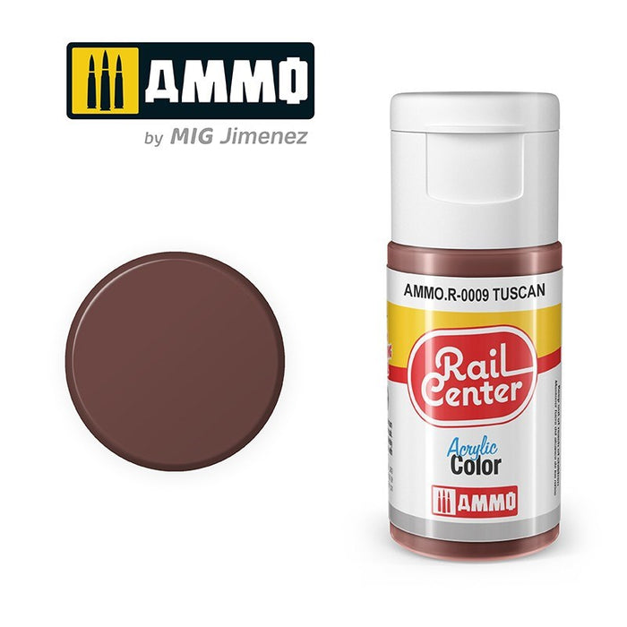 AMMO by Mig Jimenez AMMO.R-0009 Rail Center Tuscan Acrylic Paint