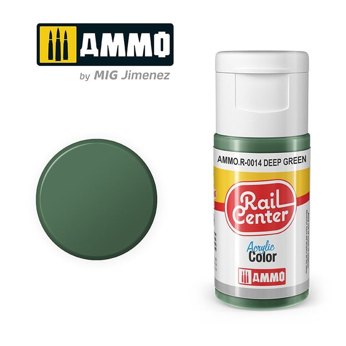 AMMO by Mig Jimenez AMMO.R-0015 Rail Center Light Green Livery Acrylic Paint