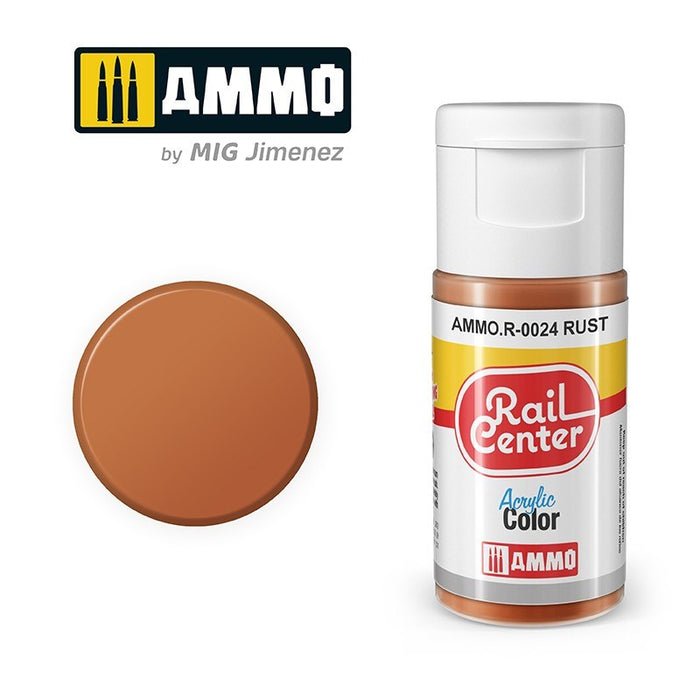 AMMO by Mig Jimenez AMMO.R-0024 Rail Center Rust Acrylic Paint