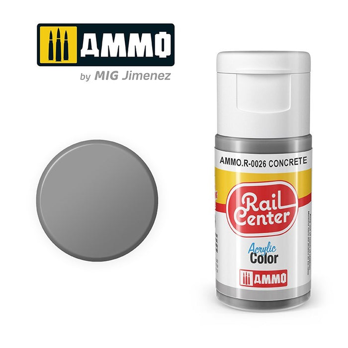 AMMO by Mig Jimenez AMMO.R-0026 Rail Center Concrete Acrylic Paint