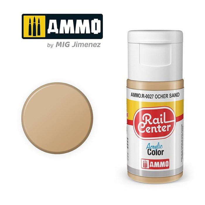 AMMO by Mig Jimenez AMMO.R-0027 Rail Center Ochre Sand Acrylic Paint