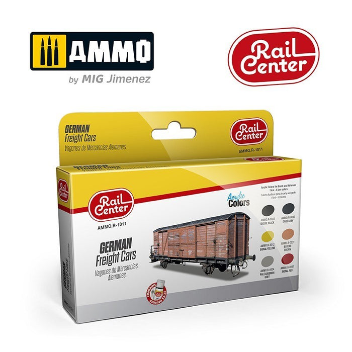 AMMO by Mig Jimenez AMMO.R-1011 German Freight Cars