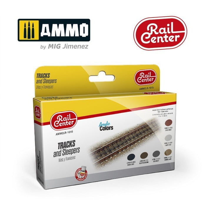 AMMO by Mig Jimenez AMMO.R-1015 Tracks and Sleepers