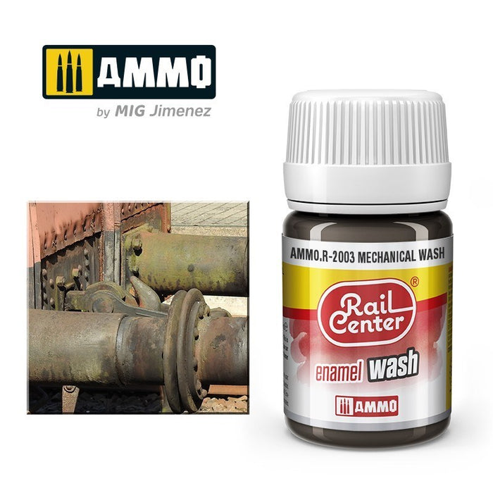 AMMO by Mig Jimenez AMMO.R-2003 Rail Center Mechanical Wash 35ml