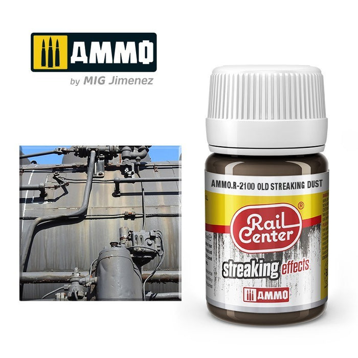 AMMO by Mig Jimenez AMMO.R-2100 Rail Center Old Streaking Dust 35ml