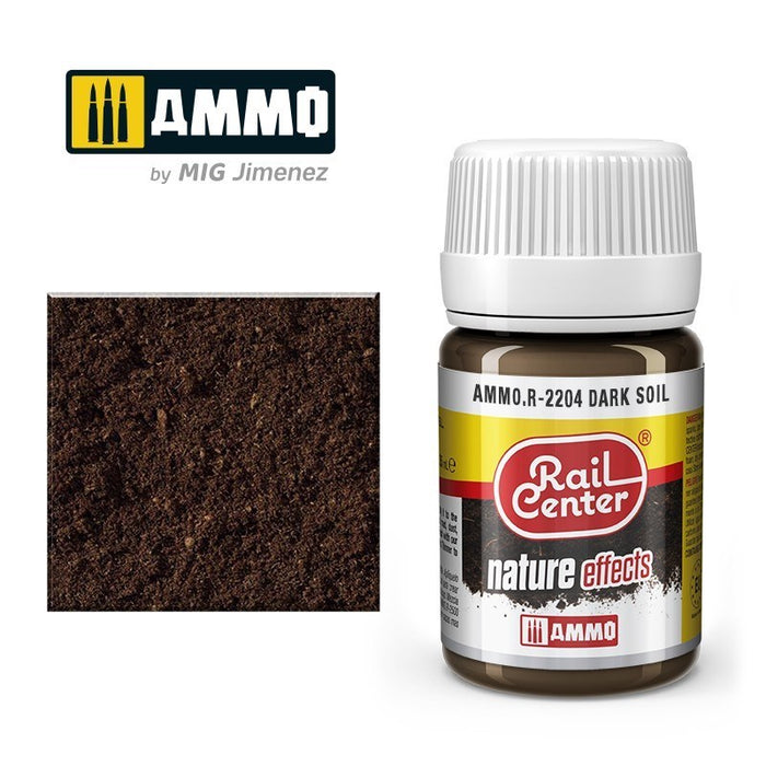 AMMO by Mig Jimenez AMMO.R-2204 Rail Center Dark Soil 35ml