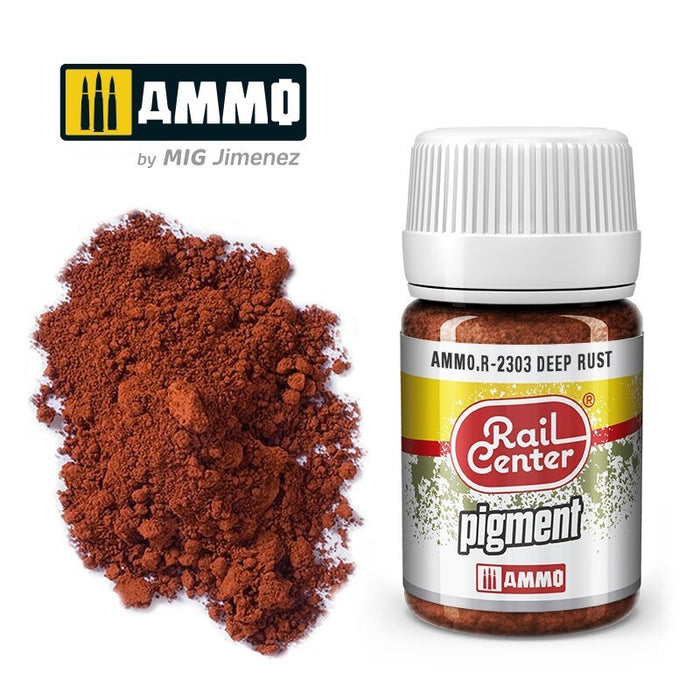 AMMO by Mig Jimenez AMMO.R-2303 Rail Center Pigment Deep Rust 35ml