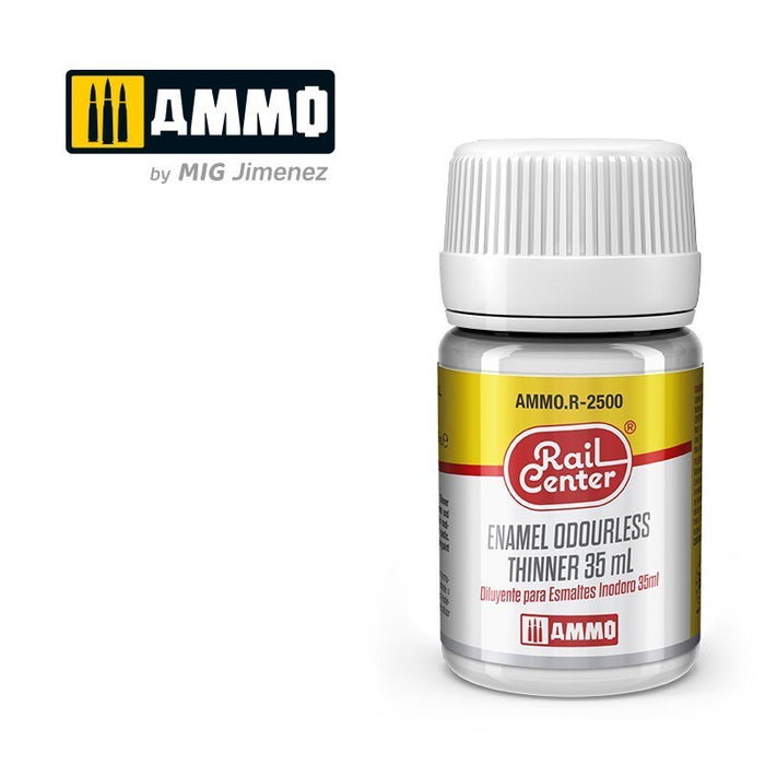 AMMO by Mig Jimenez AMMO.R-2500 Rail Center Enamel Odourless Thinner 35ml