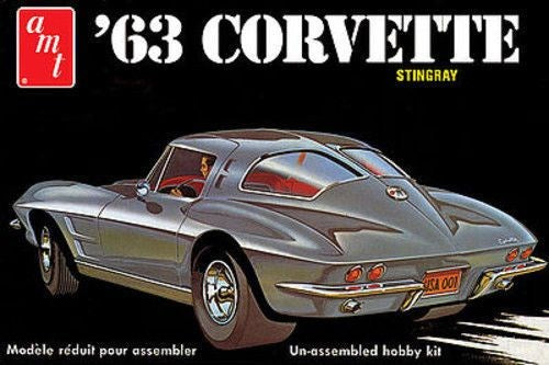AMT 861 1/25 1963 Chevy Corvette