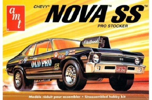 AMT 1142 1/25 1972 Chevy Nova SS Old Pro