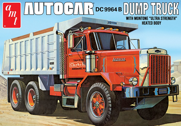 cAMT 1150 1/25 Autocar DC-9964B Dump Truck