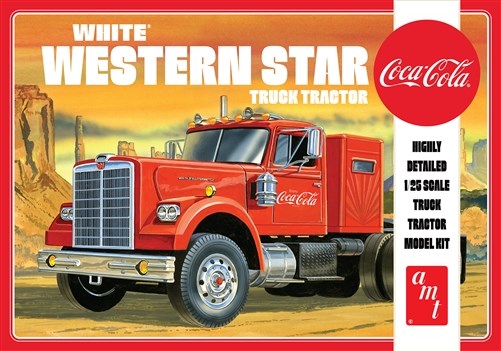 AMT 1160 1/25 CocaCola White Western Star