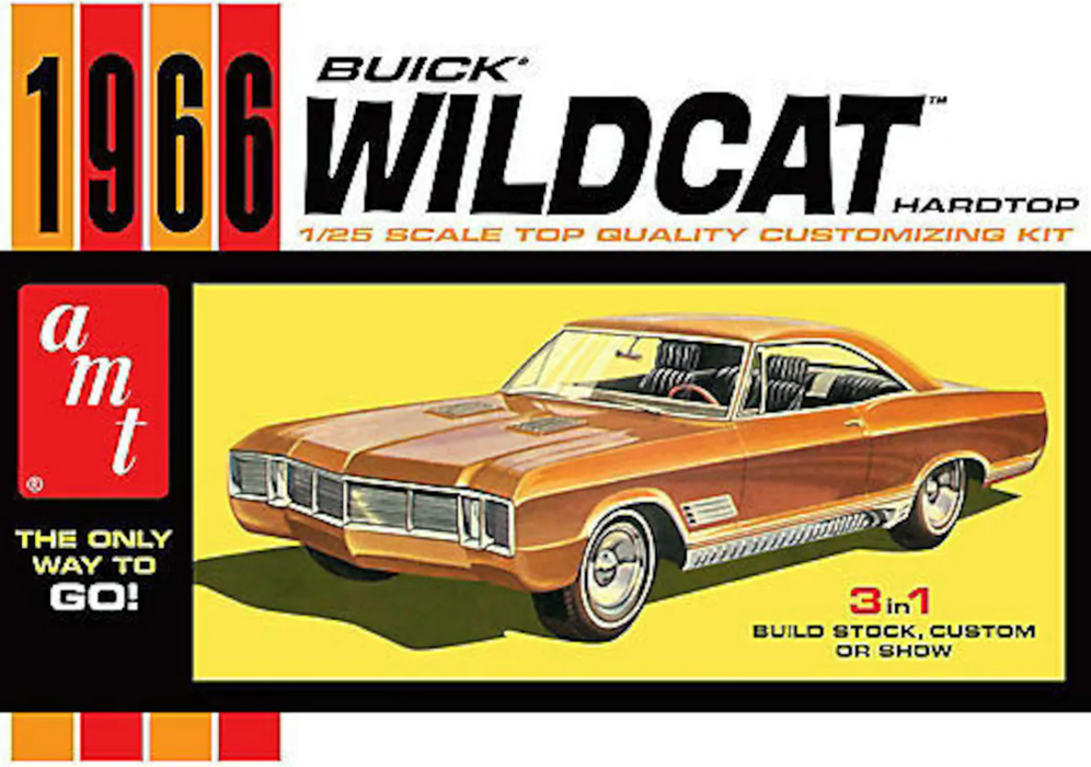 AMT 1175 1/25 1966 Buick Wildcat Hardtop 3-in-1