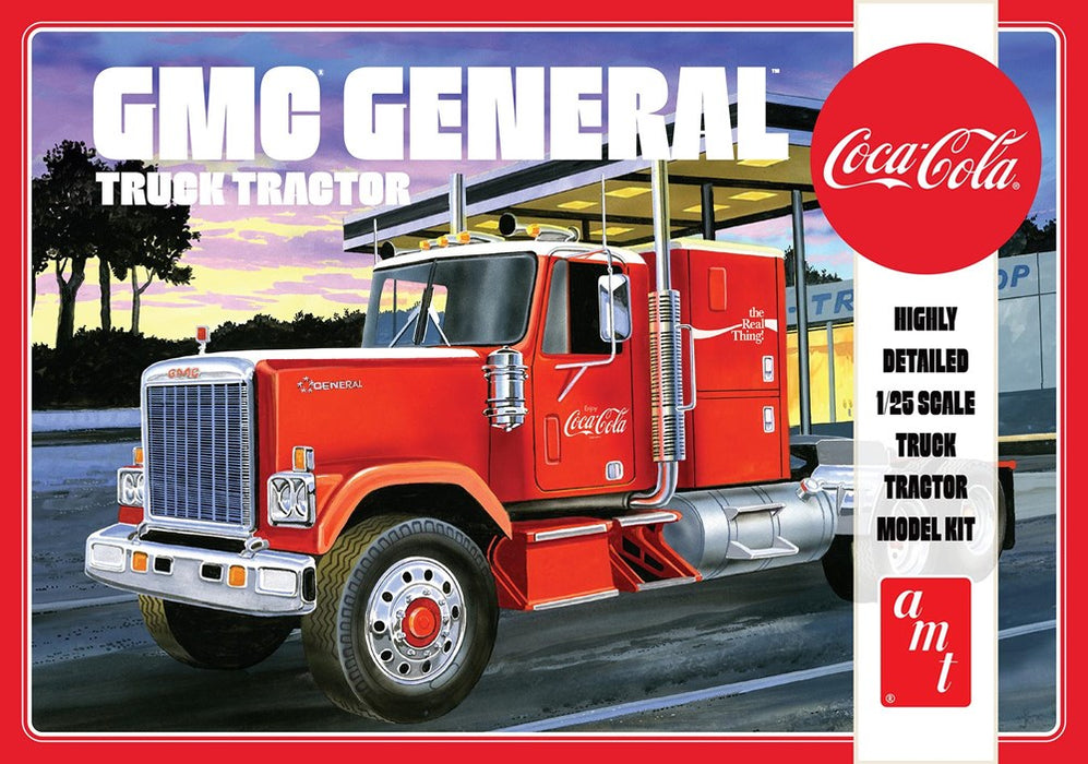 AMT 1179 1/25 GMC General Semi Tractor (Coca Cola) 1976