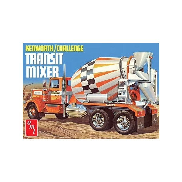 AMT 1215 1/25 Kenworth/Challenge Transit Mixer Truck