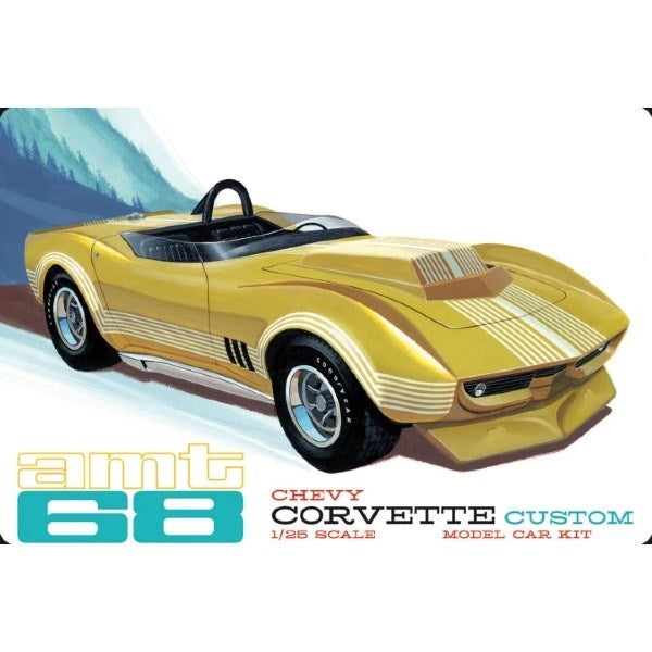 AMT 1236 1/25 1968 Chevrolet Corvette Custom