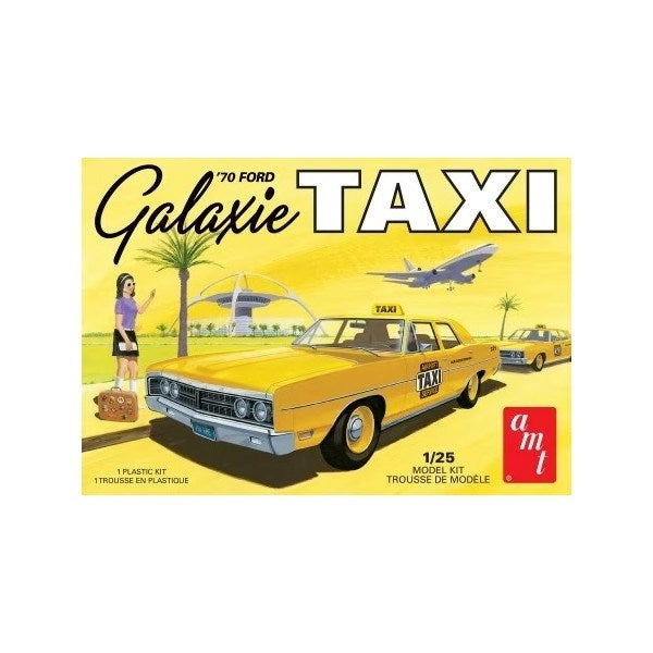 AMT 1243 1/25 1970 Ford Galaxie Taxi