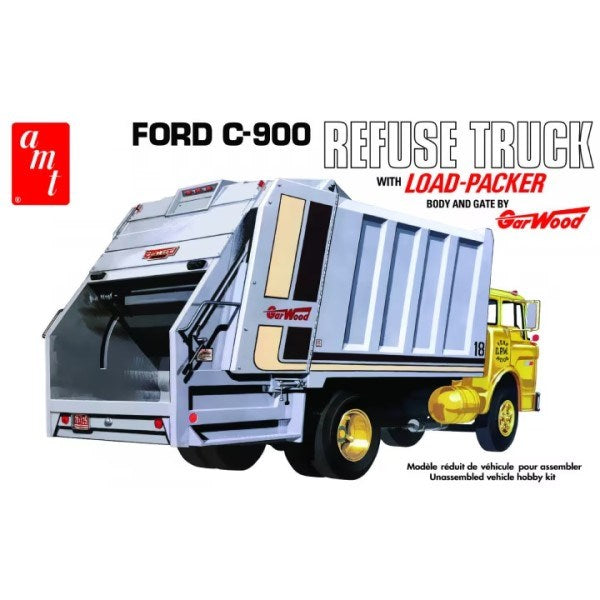 AMT 1247 1/25 Ford C-900 Refuse Truck w/Load-Packer