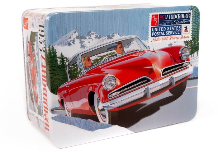 AMT 1251 1/25 1953 Studebaker Starliner USPS with Collectible Tin