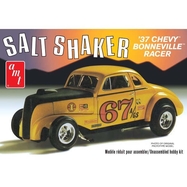 AMT 1266 1/25 1937 Chevy Bonneville Racer "Salt Shaker"
