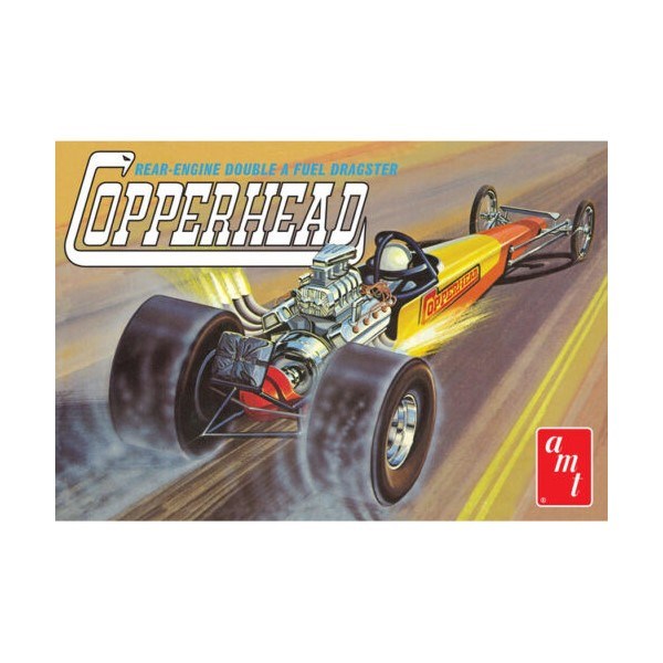 AMT 1282 1/25 Copperhead Rear-Engine Double A Fuel Dragster
