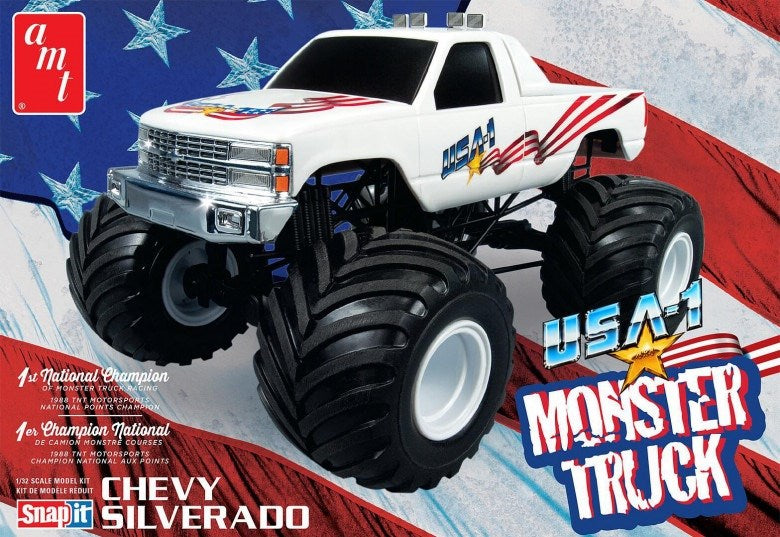 AMT 1351 1/32 USA-1 Monster Truck 2T