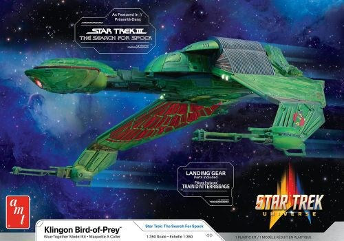 AMT 1400 1/350 Star Trek Klingon BOP