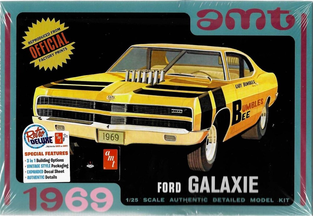 AMT 1373 1/25 '69 Ford Galaxie Hardtop