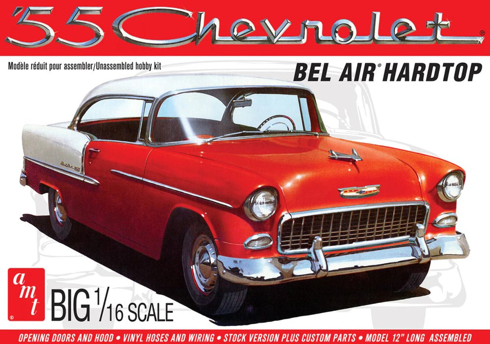 AMT 1452 1/16 '55 Chevy Bel Air Hardtop