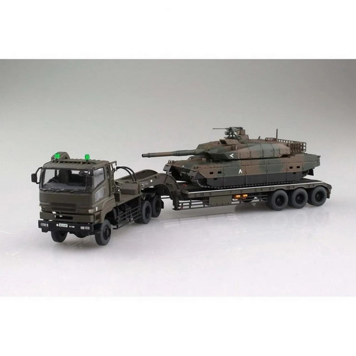 Aoshima 1/72 TYPE 10 MBT & TRAILER