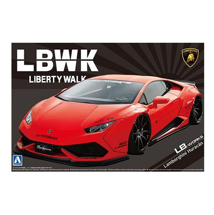 Aoshima 1/24 LB WORKS LAMBO HURACAN V.1