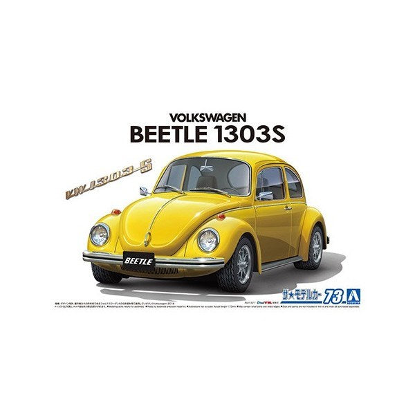 xAoshima 06130 1/24 1973 Volkswagen 13AD Beetle 1303S