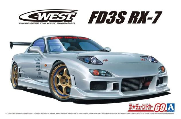 Aoshima 6302 1/24 C-WEST FD3S RX7 '99