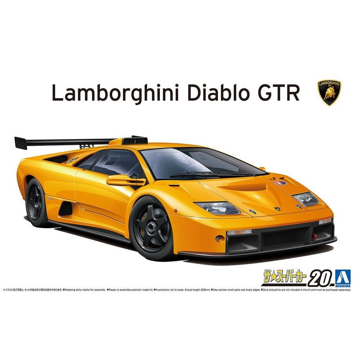 Aoshima 1/24 LAMBO DIABLO GTR'99