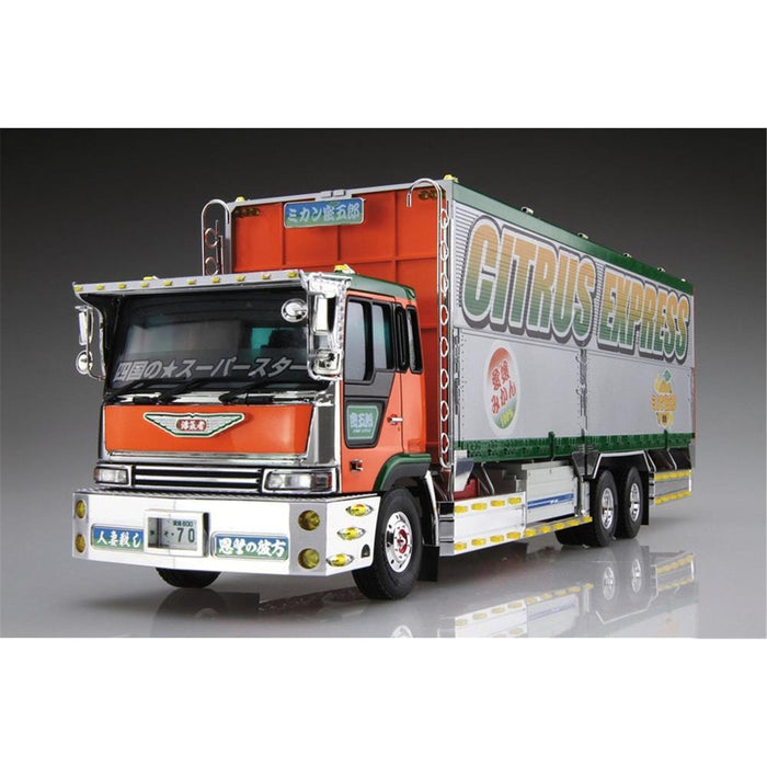 Aoshima 5207 1/32 JAPANESE TRUCKERS - ORANGE MITSUGORO