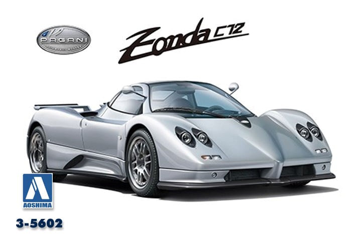 Aoshima 5602 1/24 '00 PAGANI ZONDA C12S